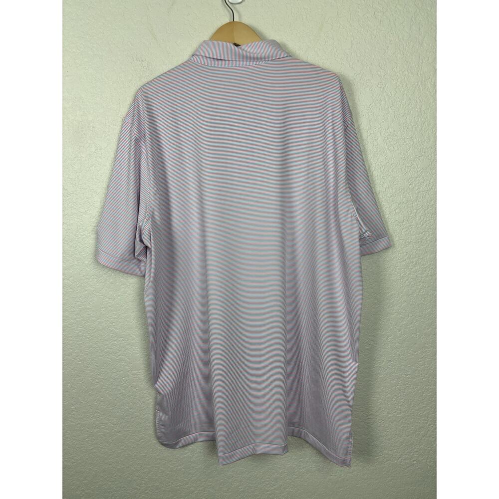 NEW Peter‎ Millar Summer Comfort Crown Sport Men’s Polo Golf Shirt Size XXL Logo - Picture 4 of 8